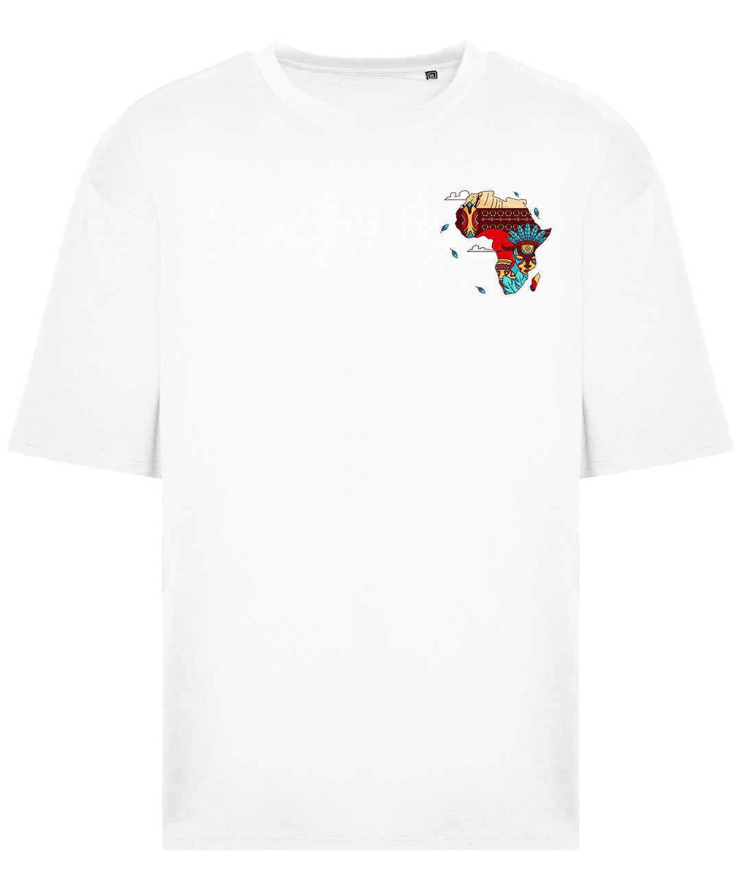 AkénLuxe Oversized Map Of Africa T-Shirt - AkénLuxe