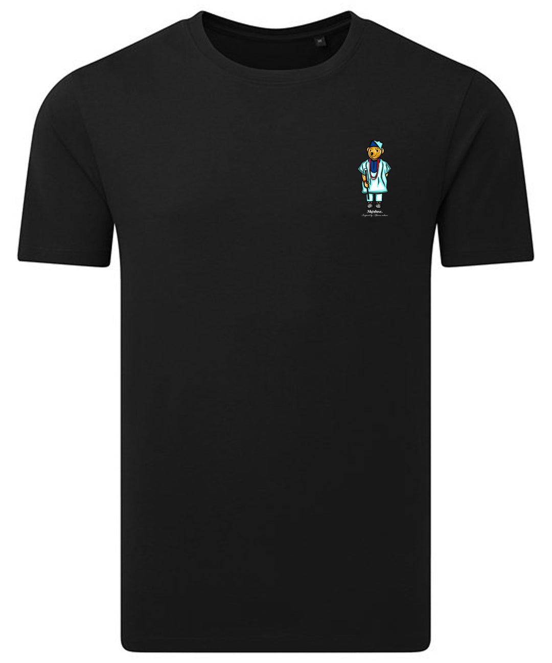 AkénLuxe Agbada Bear T-Shirt - AkénLuxe