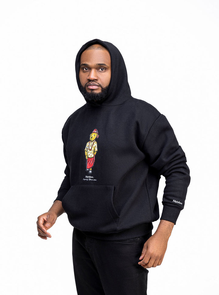 AkénLuxe Isi-Agu bear Hoodie - AkénLuxe