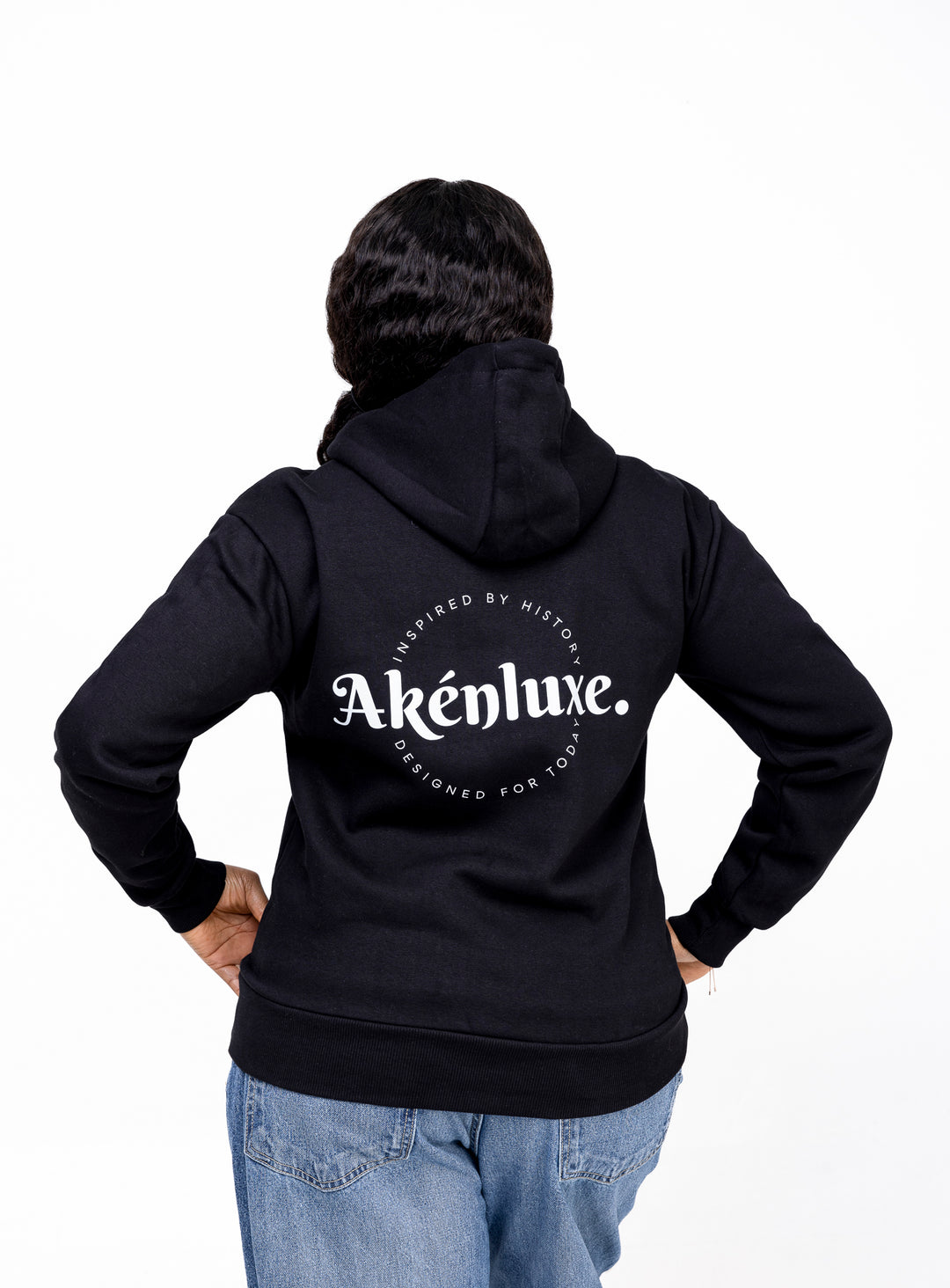 AkénLuxe Insignia Hoodie || Black