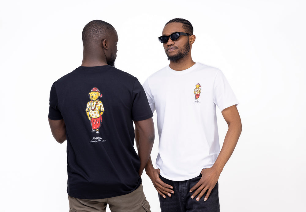 AkénLuxe Isi-Agu Bear T-Shirt - AkénLuxe