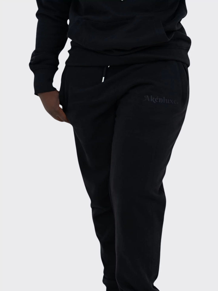 AkénLuxe Premium Soft-Touch Logo Hoodie - AkénLuxe