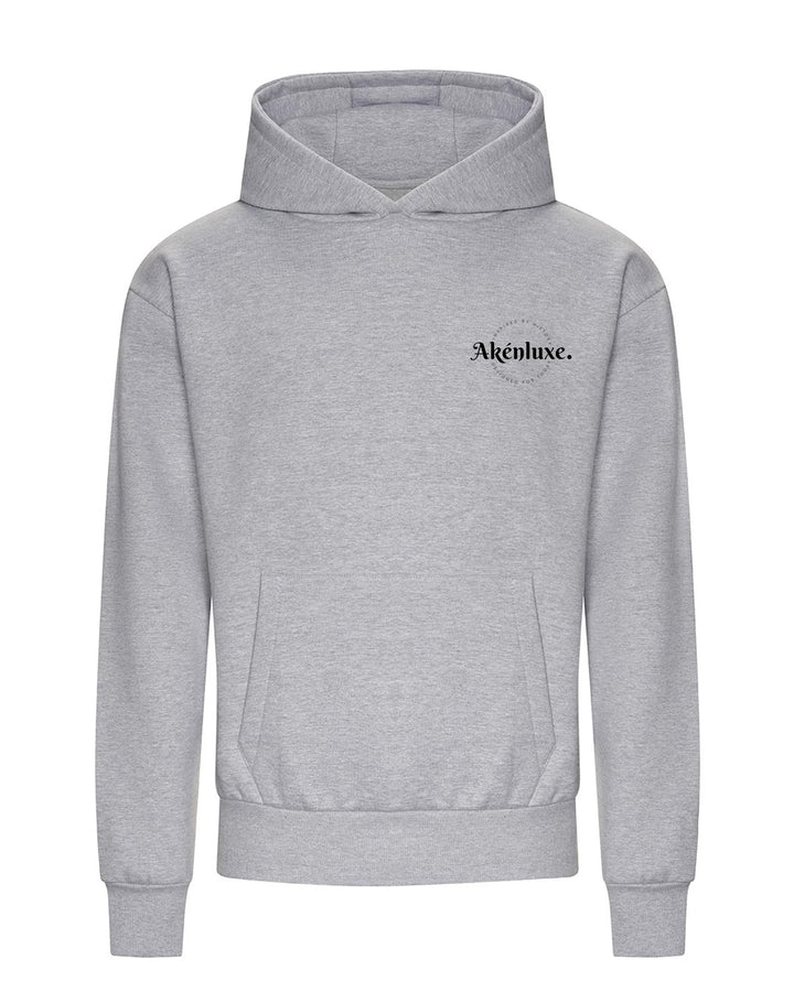 AkénLuxe Insignia Hoodie || Grey