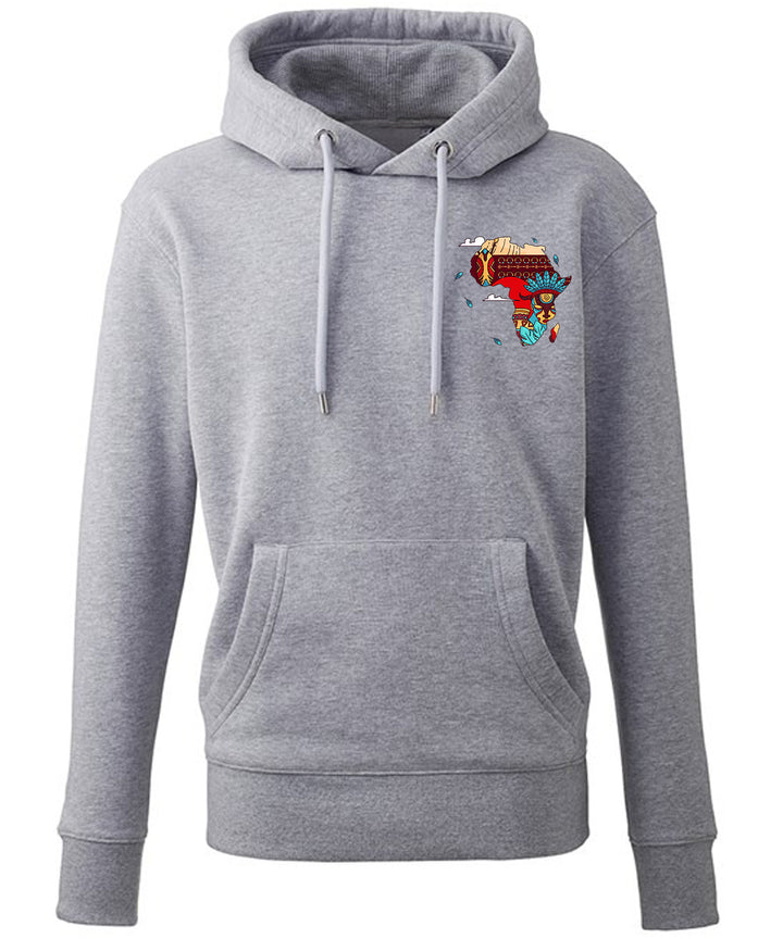 AkénLuxe Map of Africa Hoodie - AkénLuxe