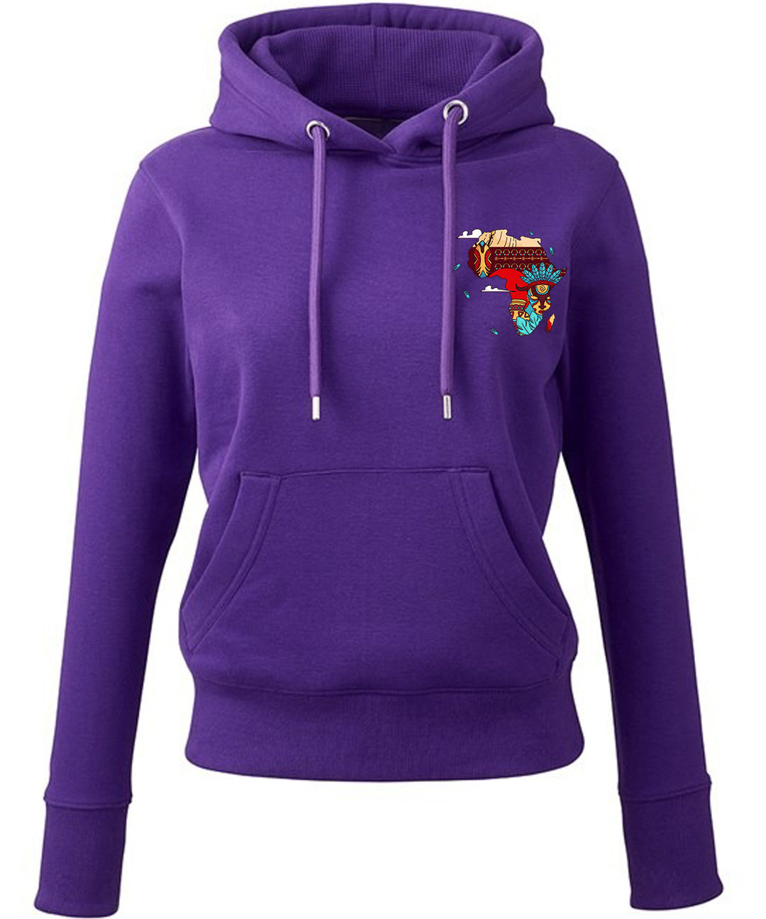 AkénLuxe Map of Africa Women's Hoodie - AkénLuxe