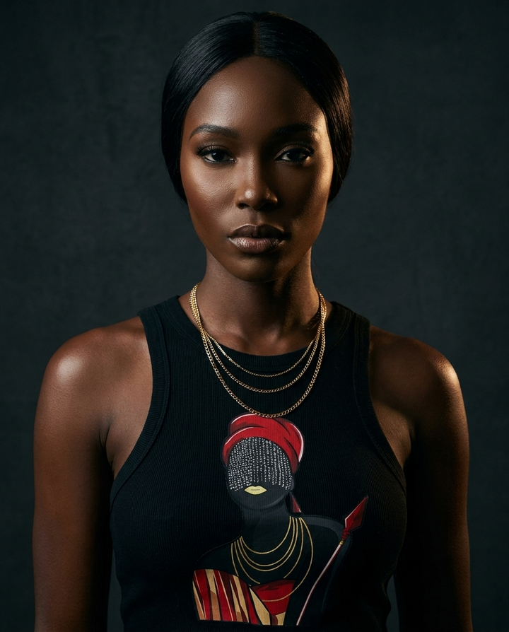 Faramadé Ladies Micro Rib Racer Tank Top Black