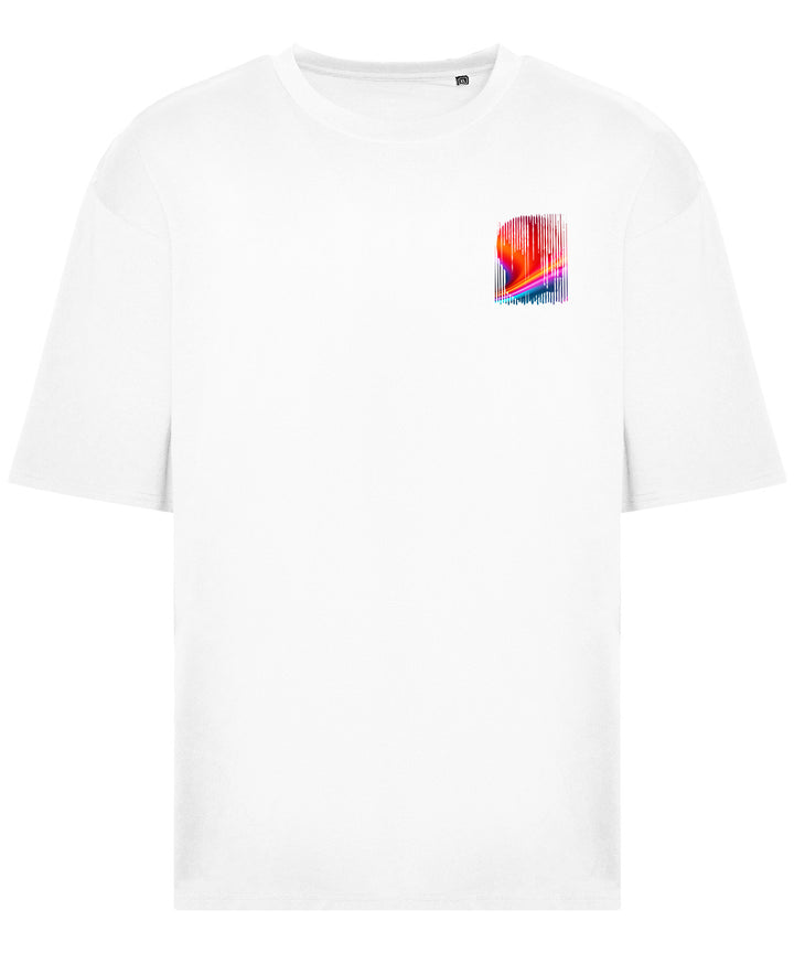 AkénLuxe Oversized Abstract Nelson Mandela T-Shirt - AkénLuxe