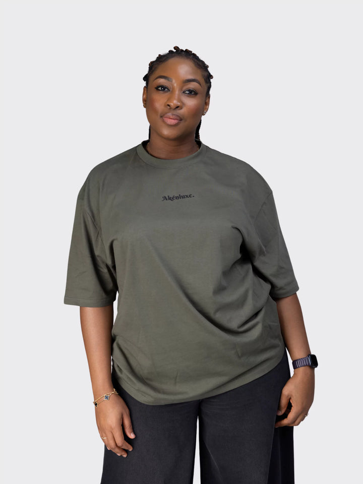 Earth Green Oversized T-shirt