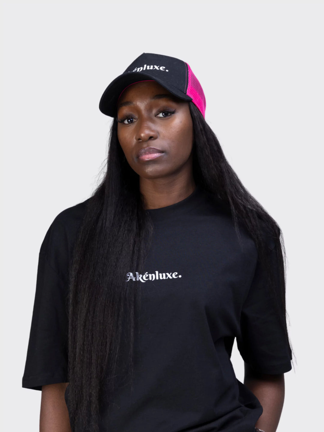 AkénLuxe Oversized Logo T-Shirt - AkénLuxe